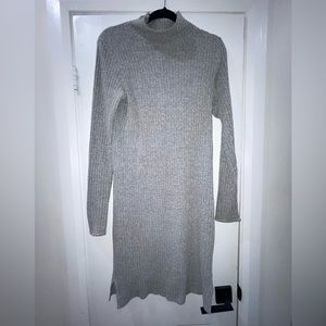 Mock Neck Long Sleeve Sweater Dress Aritzia